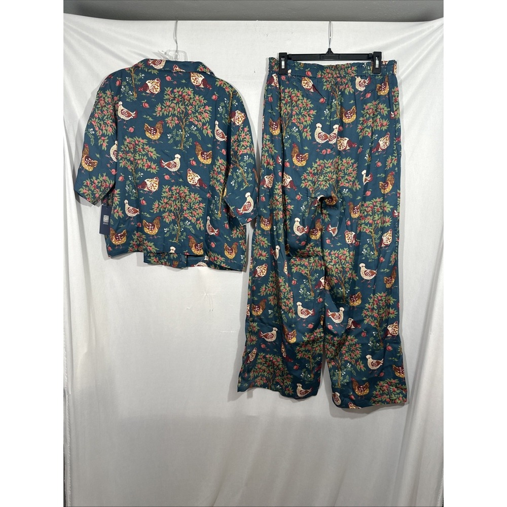 NWT $198 Printfresh‎ [ Small Tall ] Eco Satin Wildest Dreams Set Hen House T2164 - Picture 14 of 16